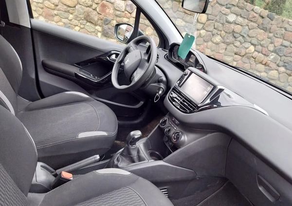 Peugeot 208 cena 24900 przebieg: 109411, rok produkcji 2017 z Czarnków małe 704